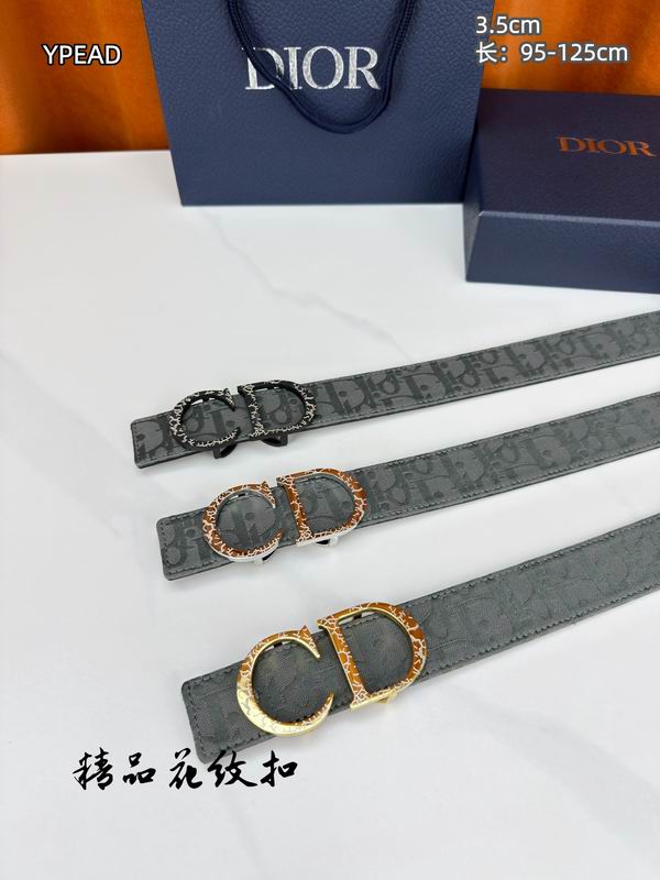 Dior belt 35mmX95-125cm 8L19
